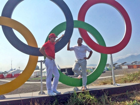 Efter att ha representerat Spanien i OS i Río gjorde Sergio García (t.h.) och inte minst Rafa Cabrera Bello (t.v.) en hedersam insats i Ryder Cup. Foto: IGF-JJOORÍO2016